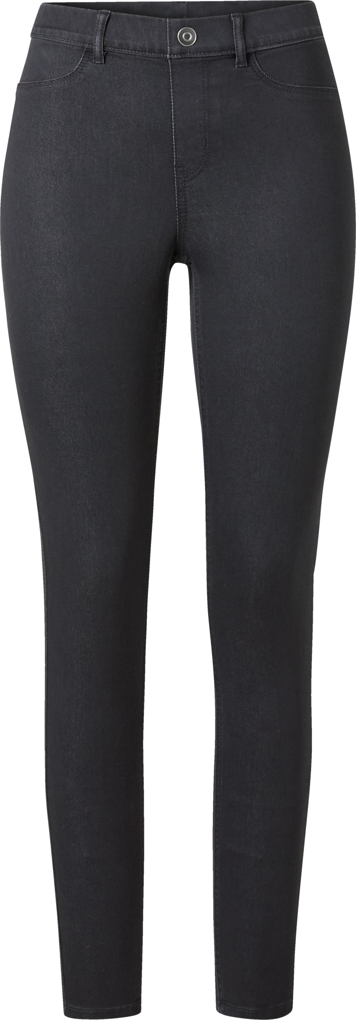 esmara® Damen Jeggings, normale Leibhöhe (Grau, 44)