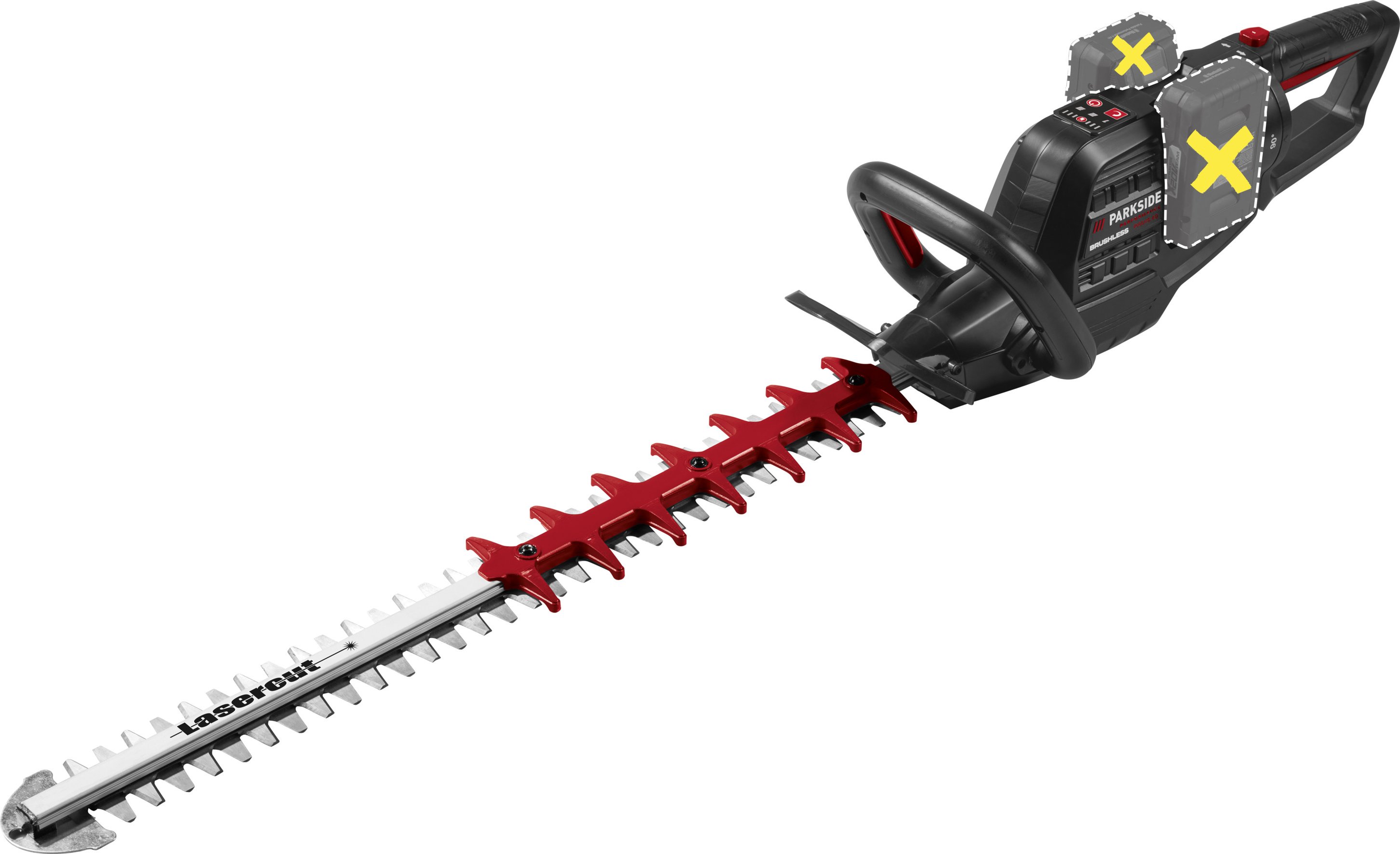 PARKSIDE PERFORMANCE® 40 V Akku-Heckenschere »PPAHS 40 A1«, ohne Akku und Ladegerät