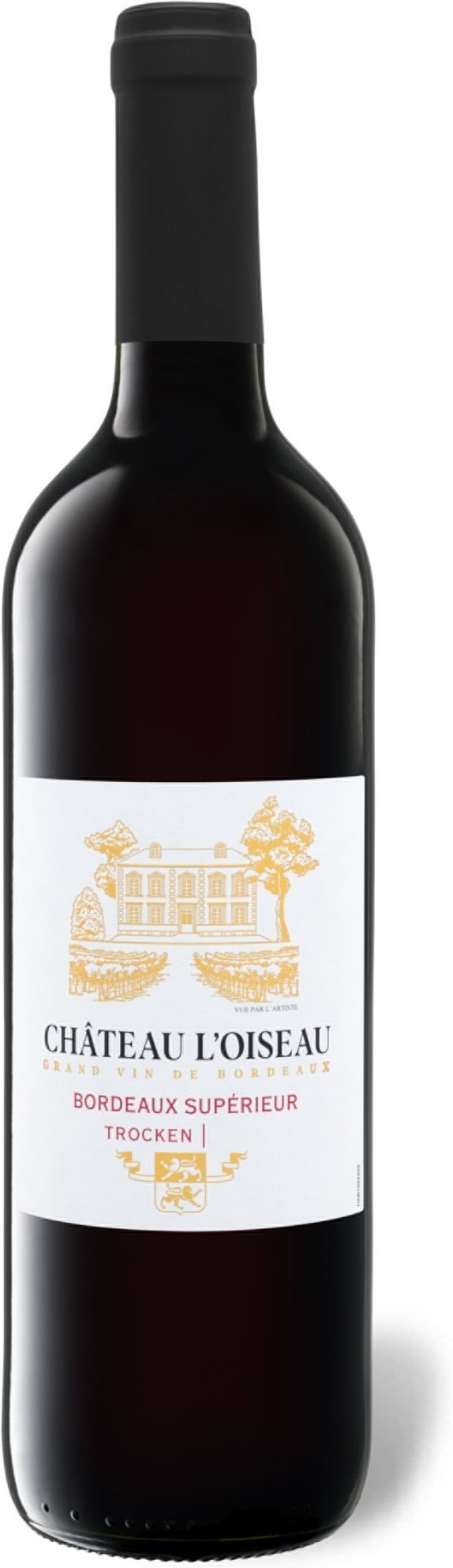 Château l’Oiseau Bordeaux Supérieur AOP trocken, Rotwein 2024