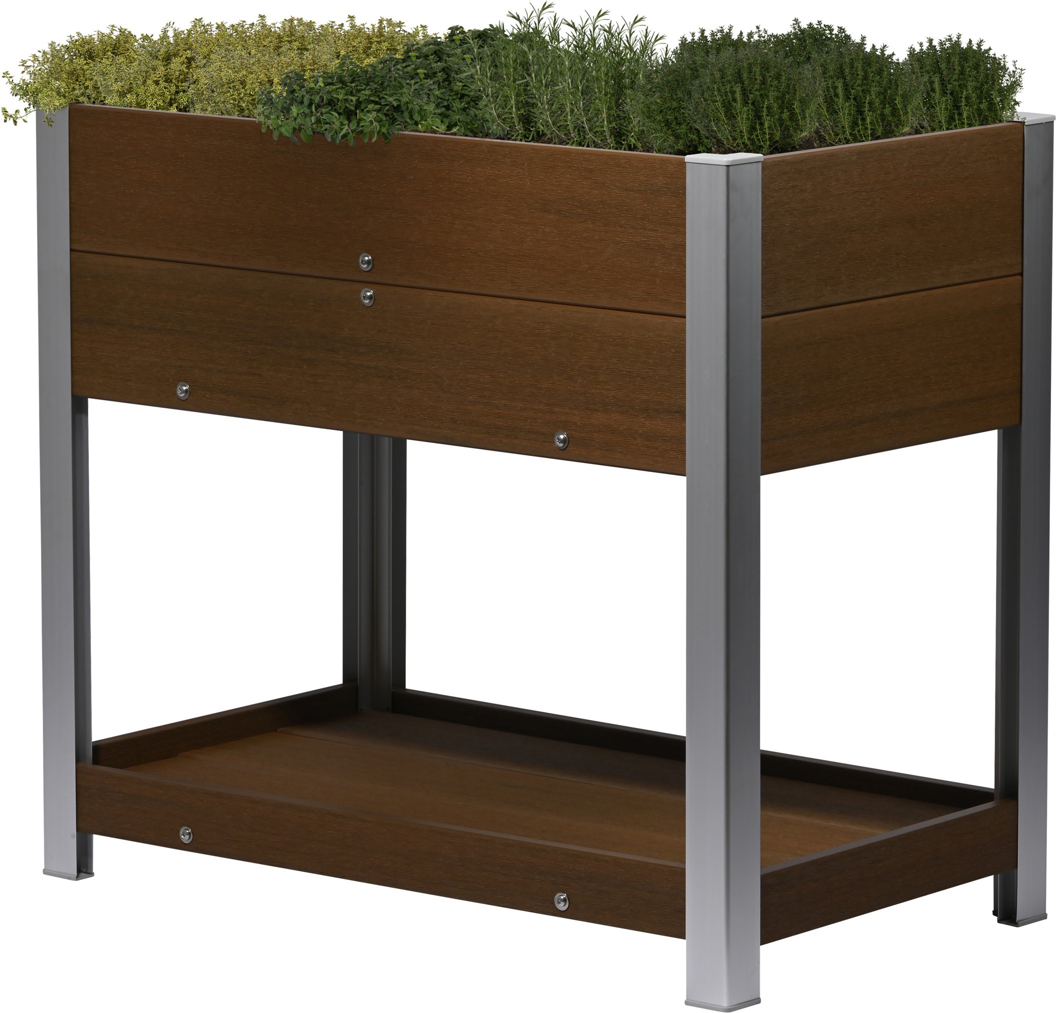 dobar WPC Hochbeet »Square«, 91 x 50 x 81 cm, braun