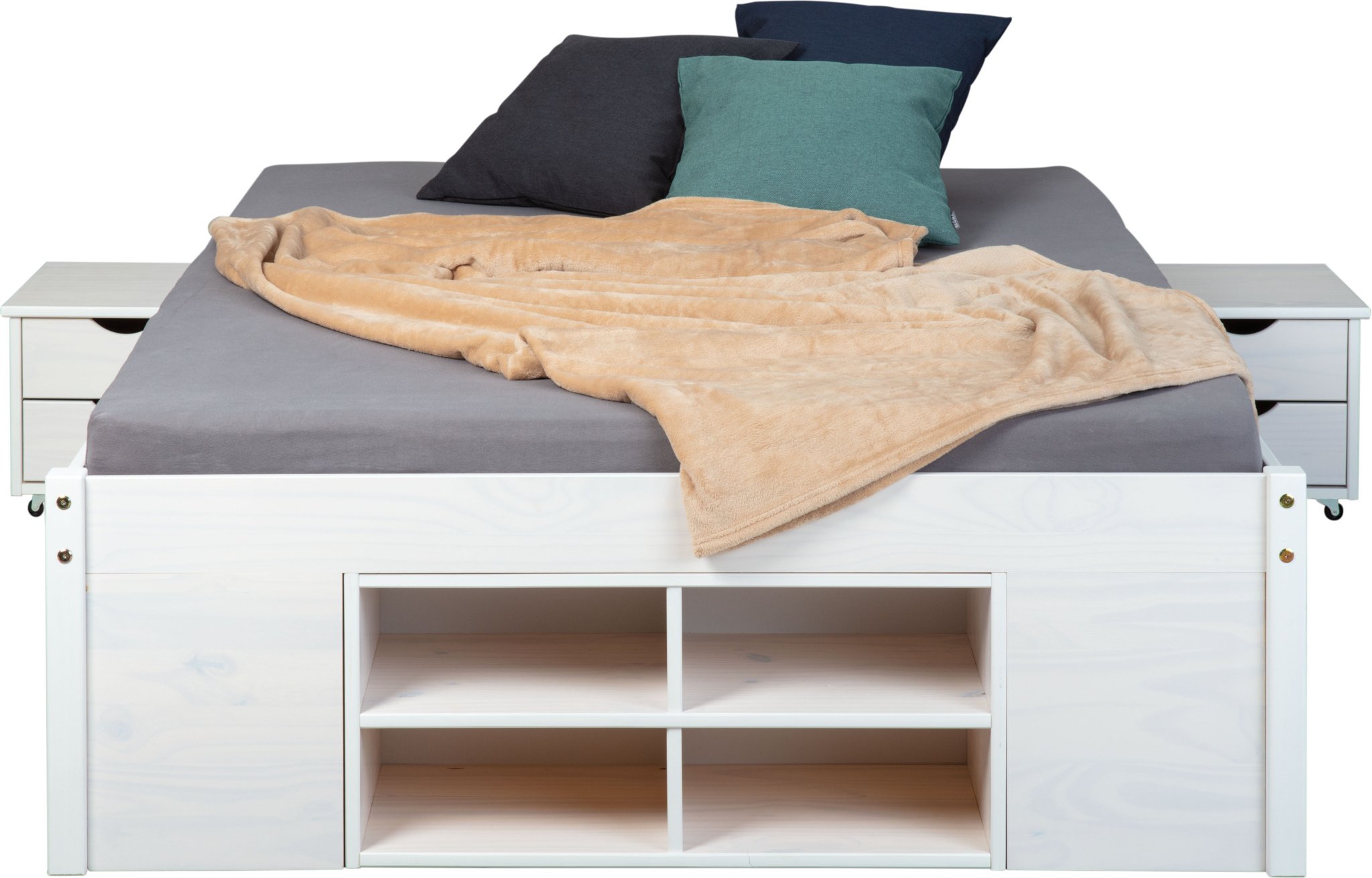 Inter Link Funktionsbett Claas/Till (Weiß - Till, 180 x 200 cm)