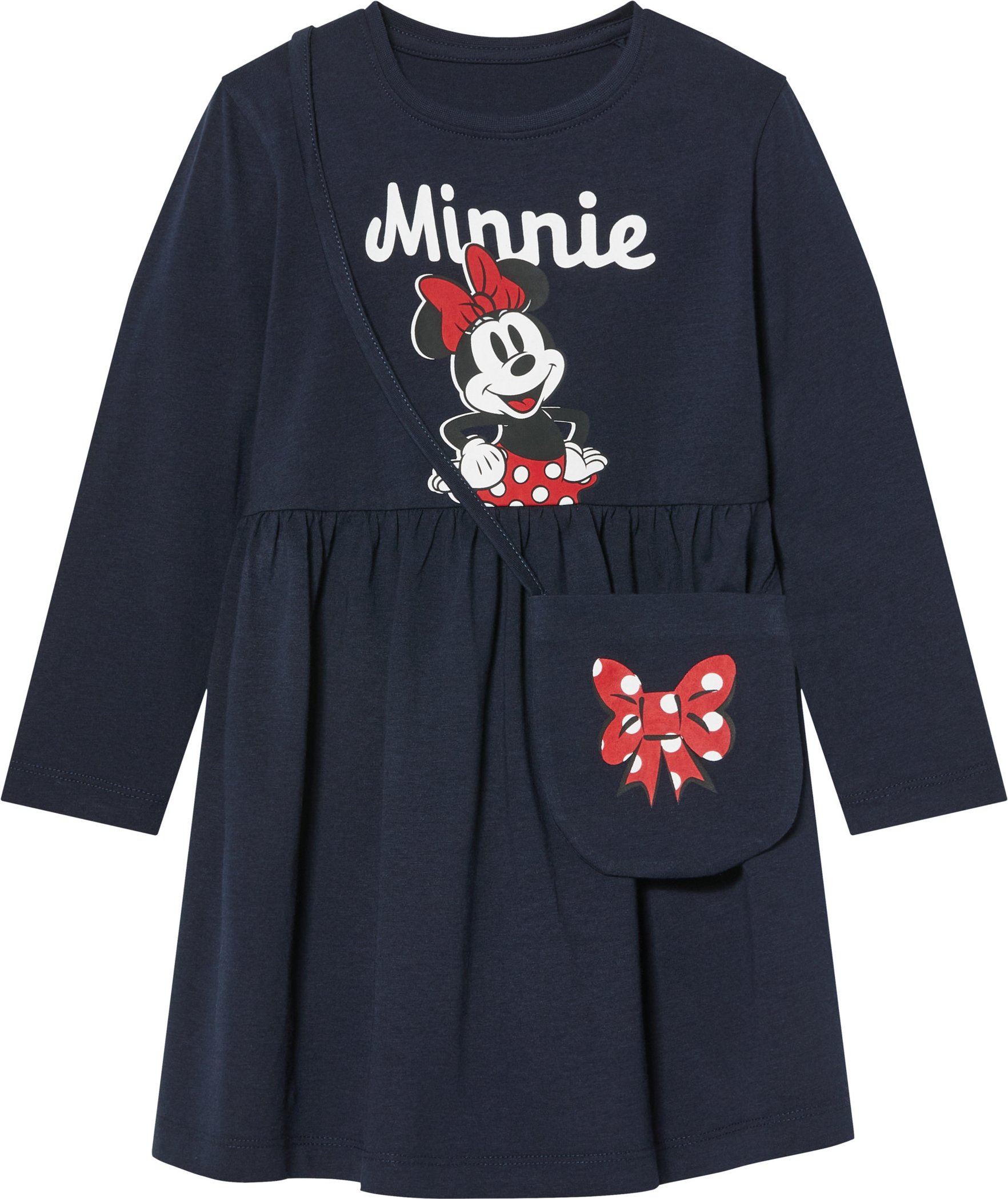 Kleinkinder Mädchen Kleid (navy, 98/104)