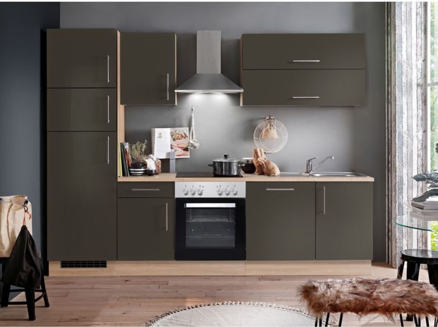 Menke Küchenblock "Jana" (frei Bordsteinkante)