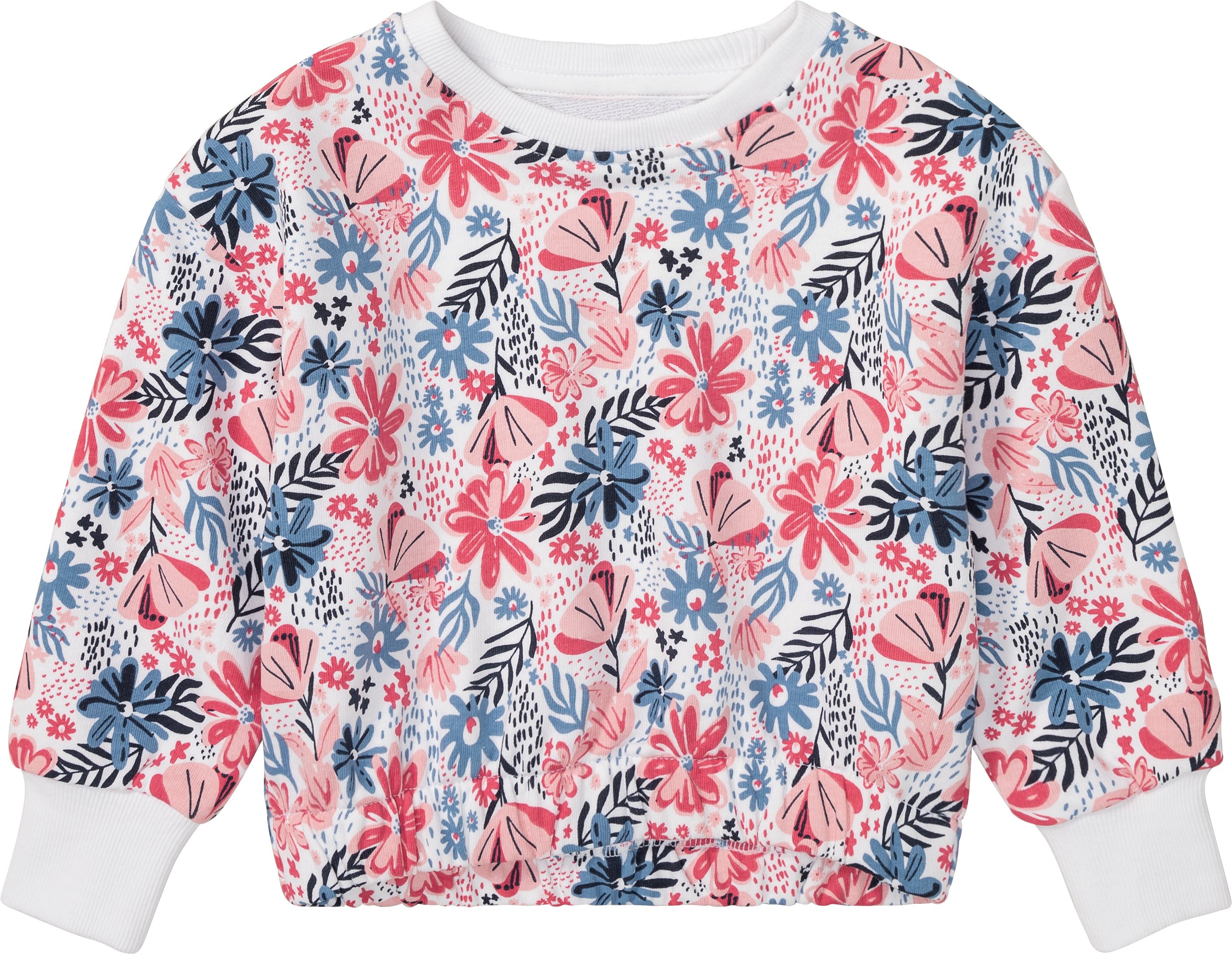 Thumbnail - lupilu® Kleinkinder Sweatpullover (Weiß, 122/128)