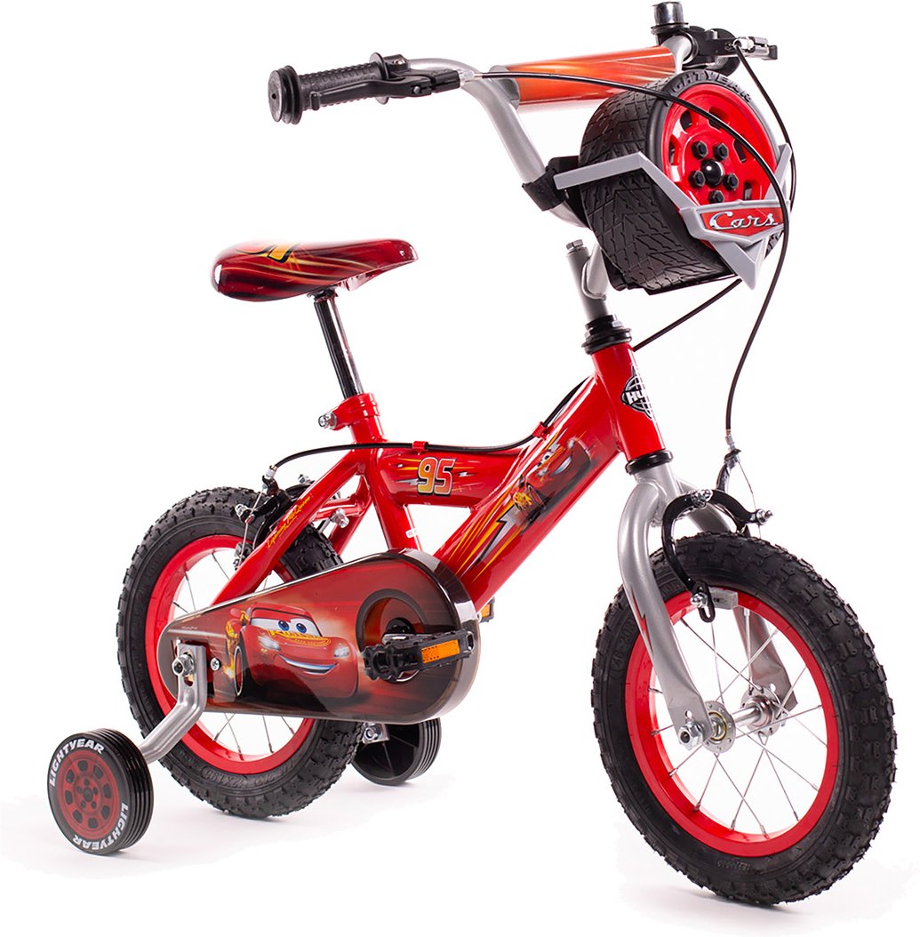 Huffy Kinderfahrrad 12 Zoll (CARS, Rot)