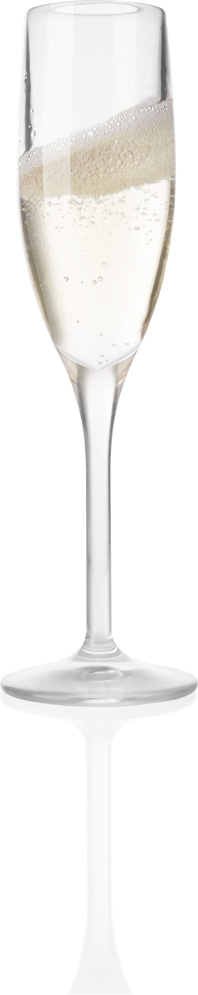 ERNESTO® Gläserset 6er aus Kunststoff (Champagnergläser, Transparent)