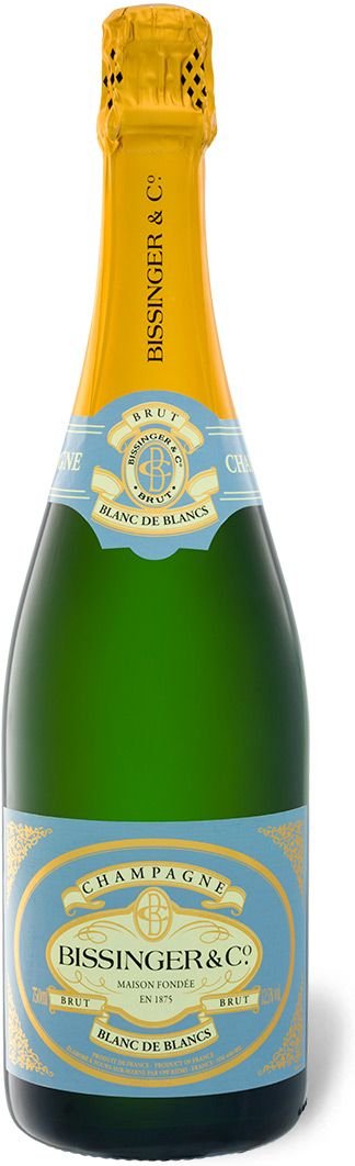 Bissinger Blanc de Blancs brut, Champagner