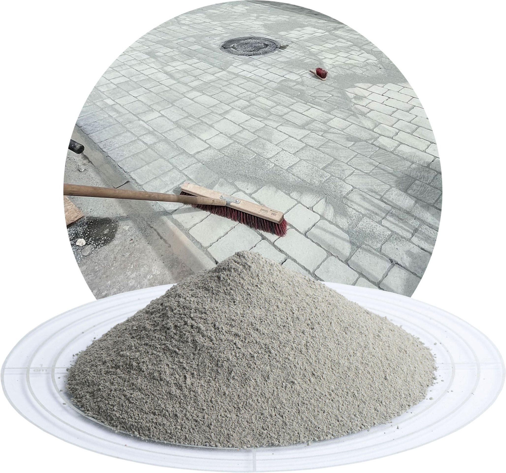 Schicker Mineral Diabas Fugensand (0-1 mm, 25 kg, Grau)