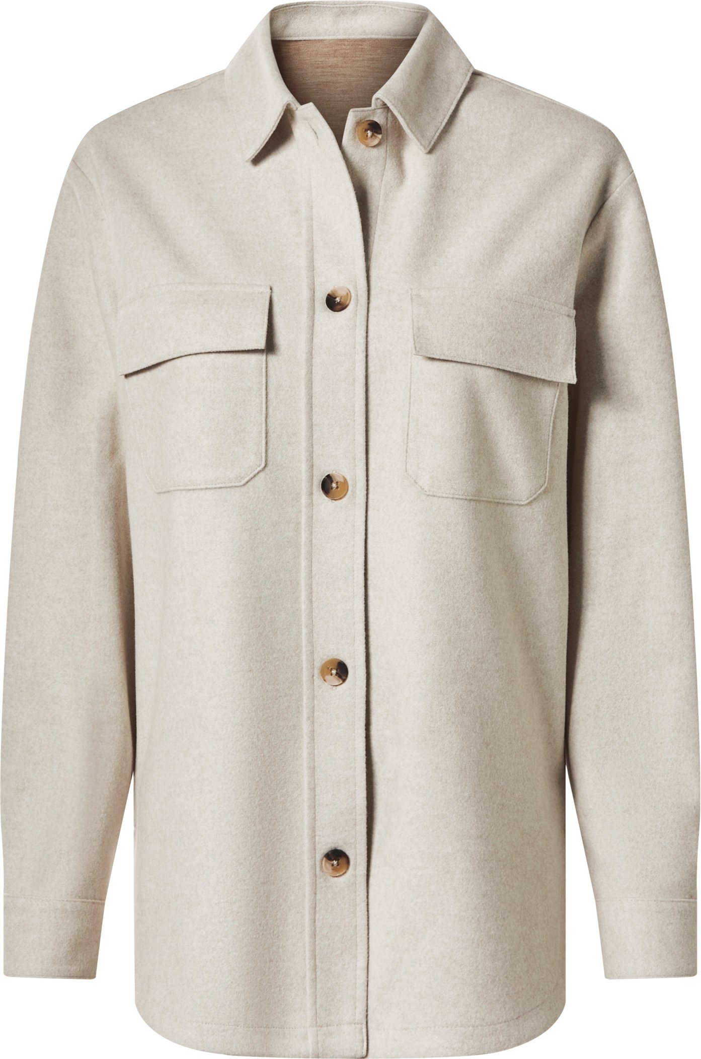 esmara® Damen Overshirt (Beige, S(36/38))