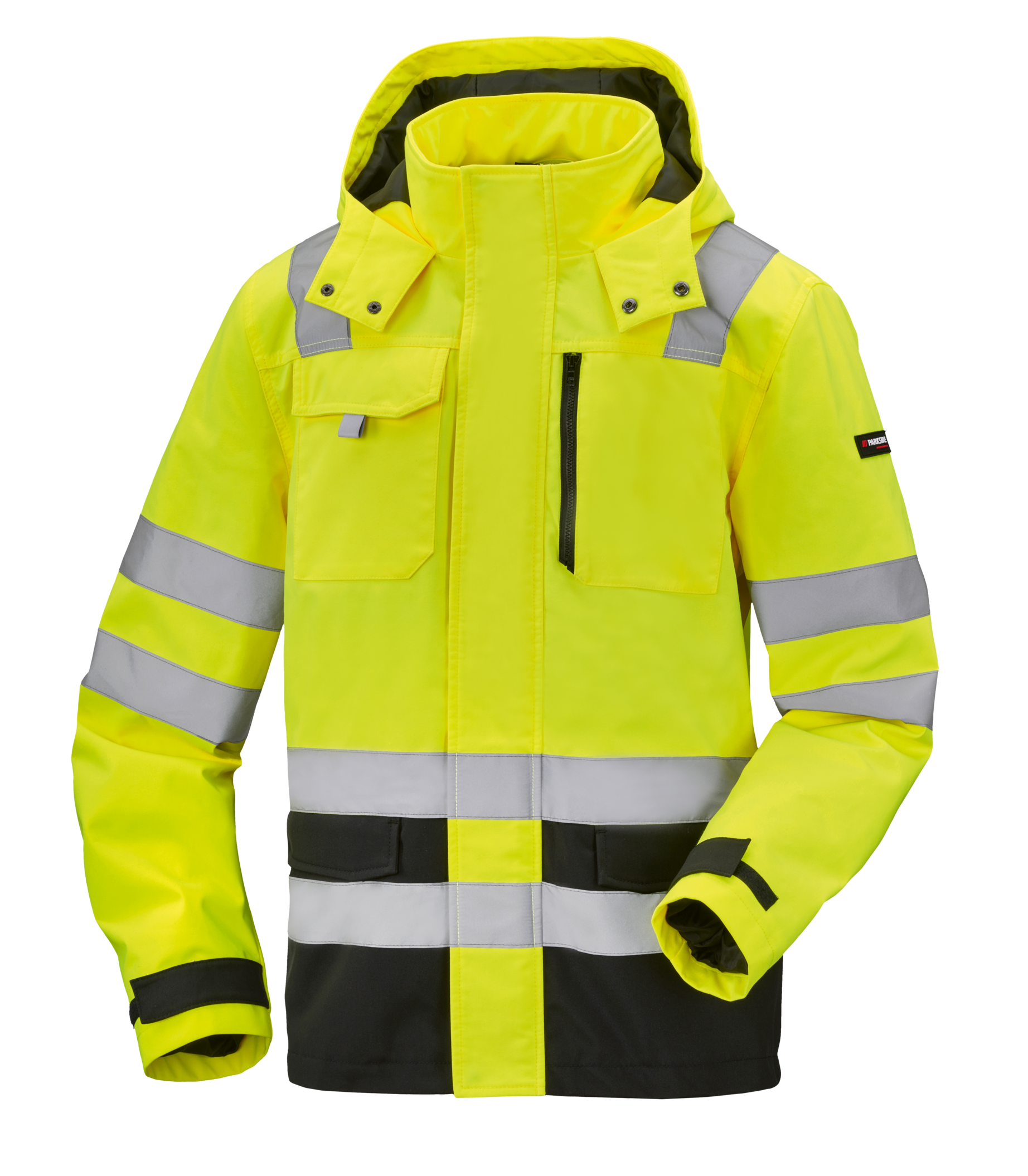 Thumbnail - PARKSIDE PERFORMANCE® Herren-Softshelljacke, mit reflektierenden Streifen (Gelb, XXL (60/62))