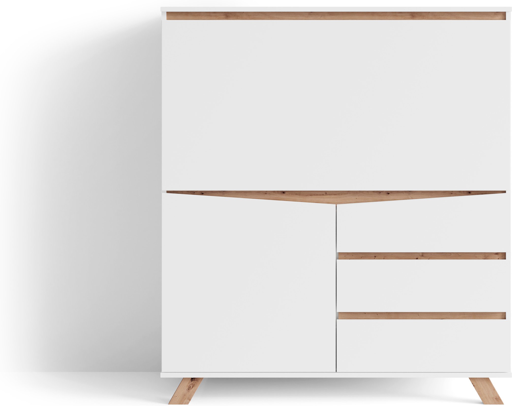 byLIVING Kommode mit integriertem Schreibtisch Valentin