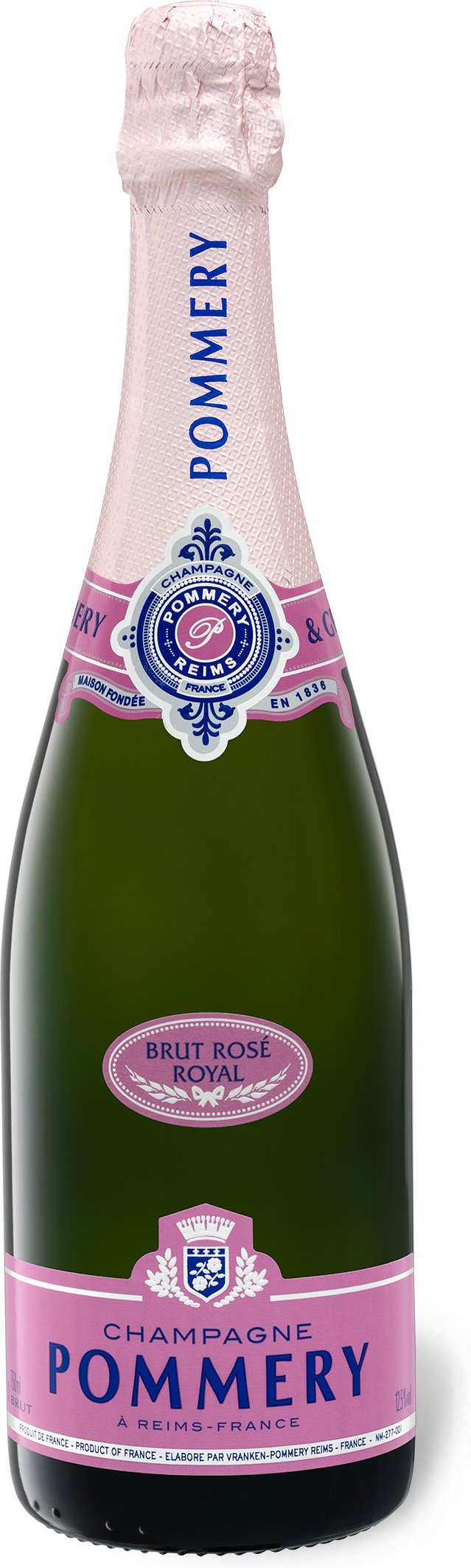 Pommery Brut Rosé Royal, Champagner