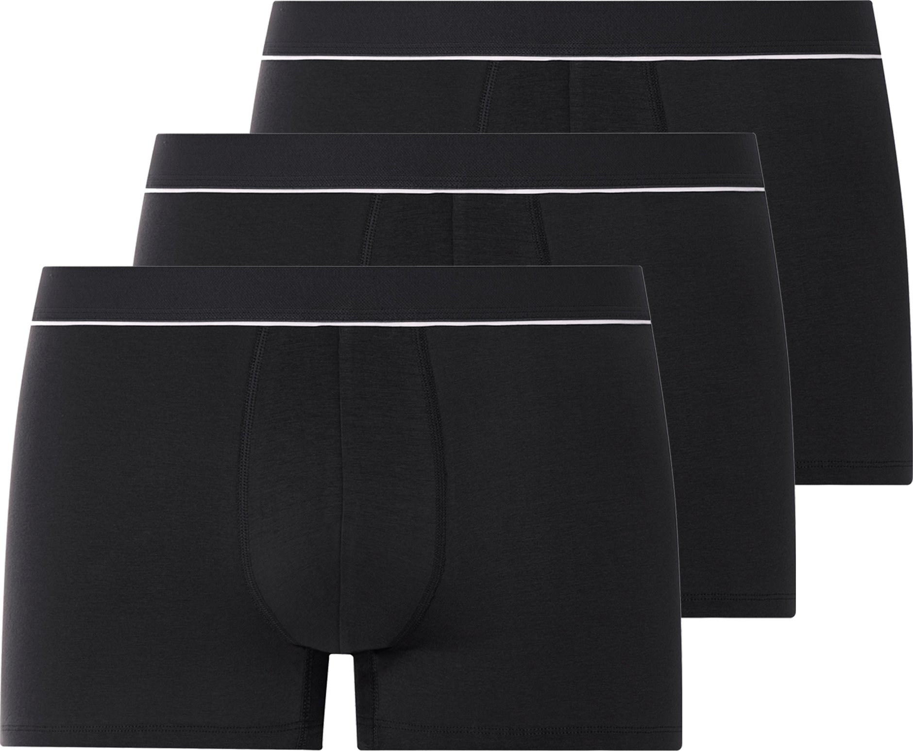Thumbnail - esmara Men Herren Boxer, 3 Stück, mit Bio-Baumwolle (Schwarz, 6/L)