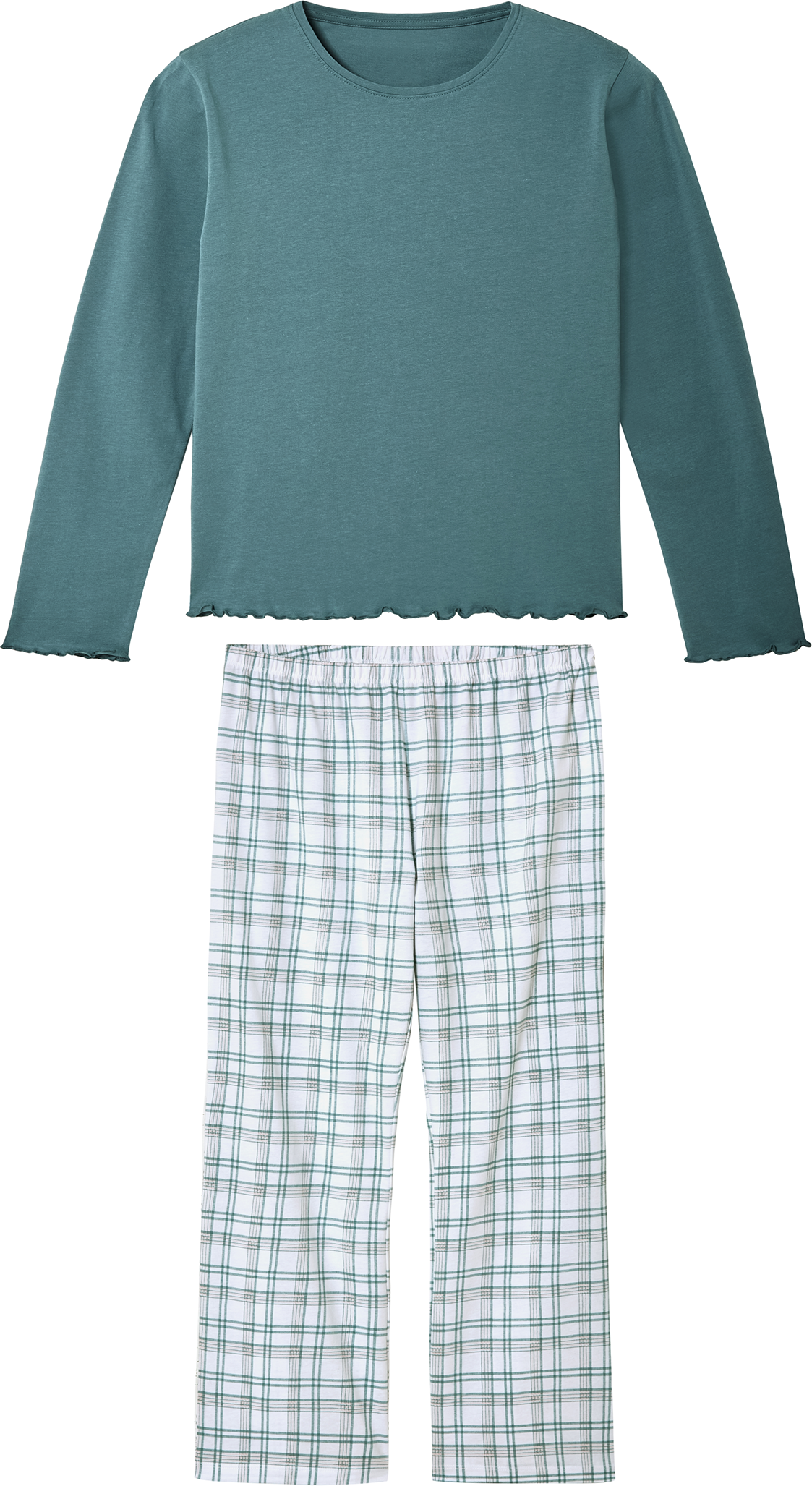 Thumbnail - esmara® Kinder Pyjama (Grün, 146/152)
