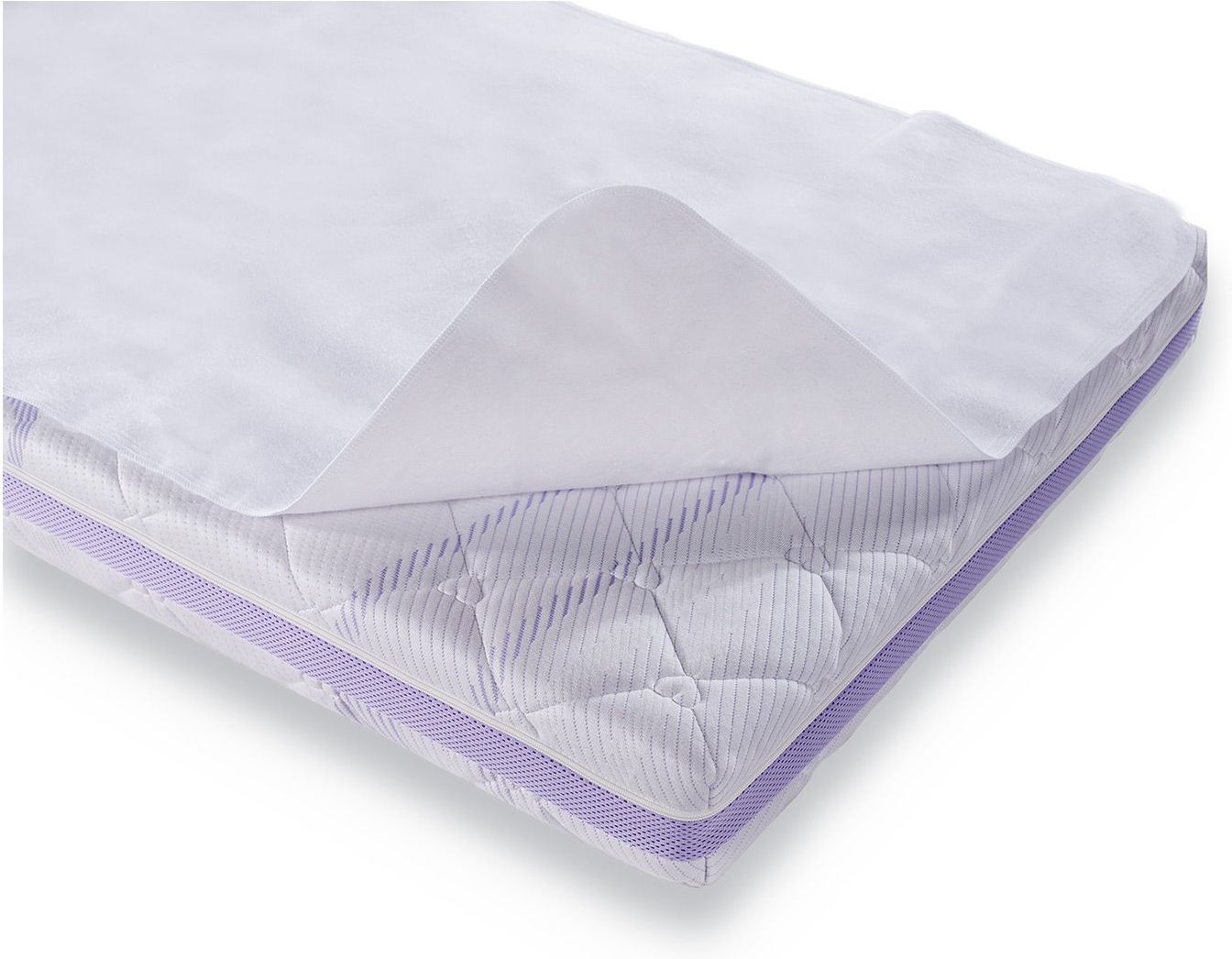 Träumeland Moltonauflage mit Nässeschutz für Babys (70 x 140 cm)