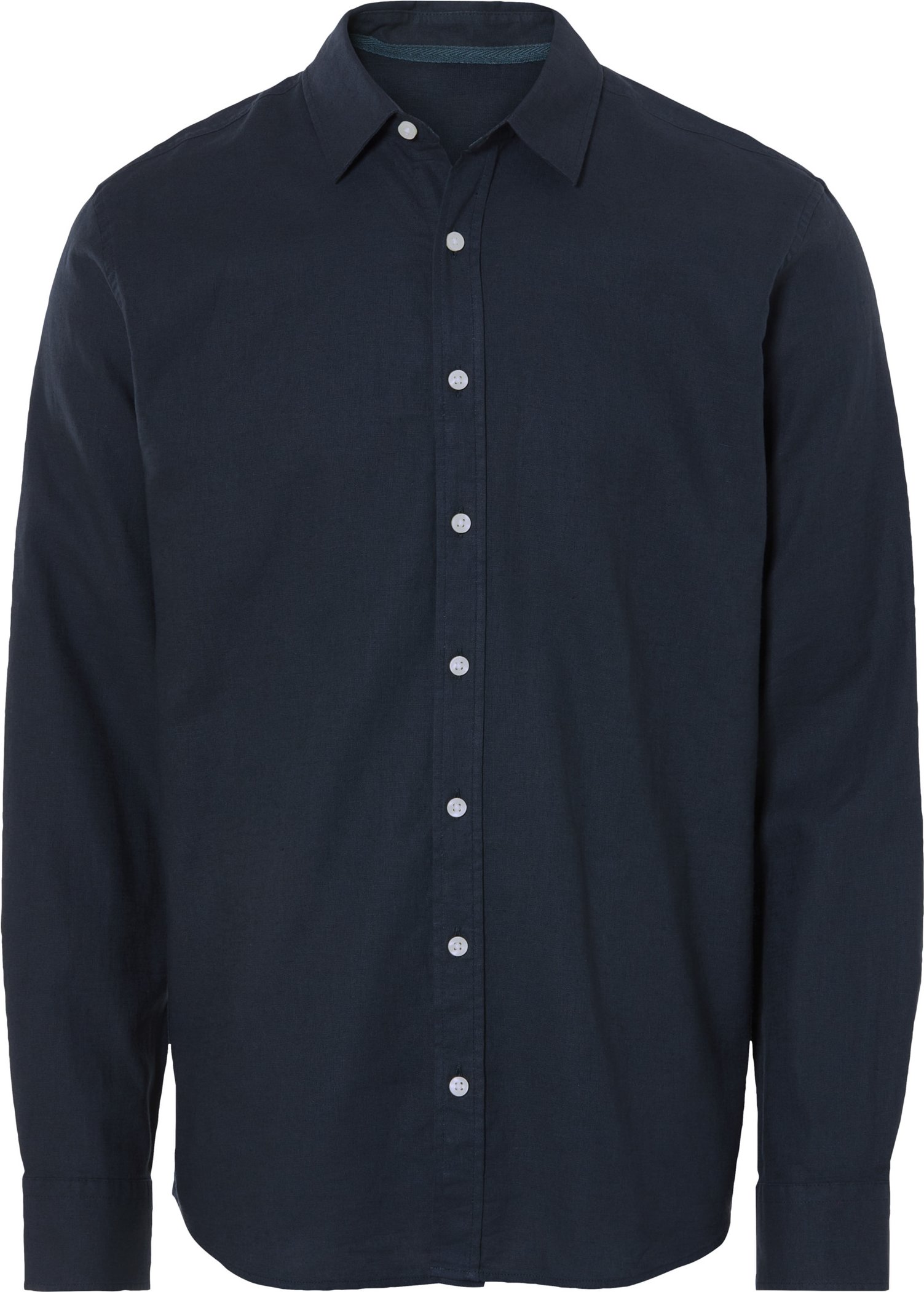 LIVERGY® Herren Freizeithemd Regular fit langarm (navy, L (41/42))