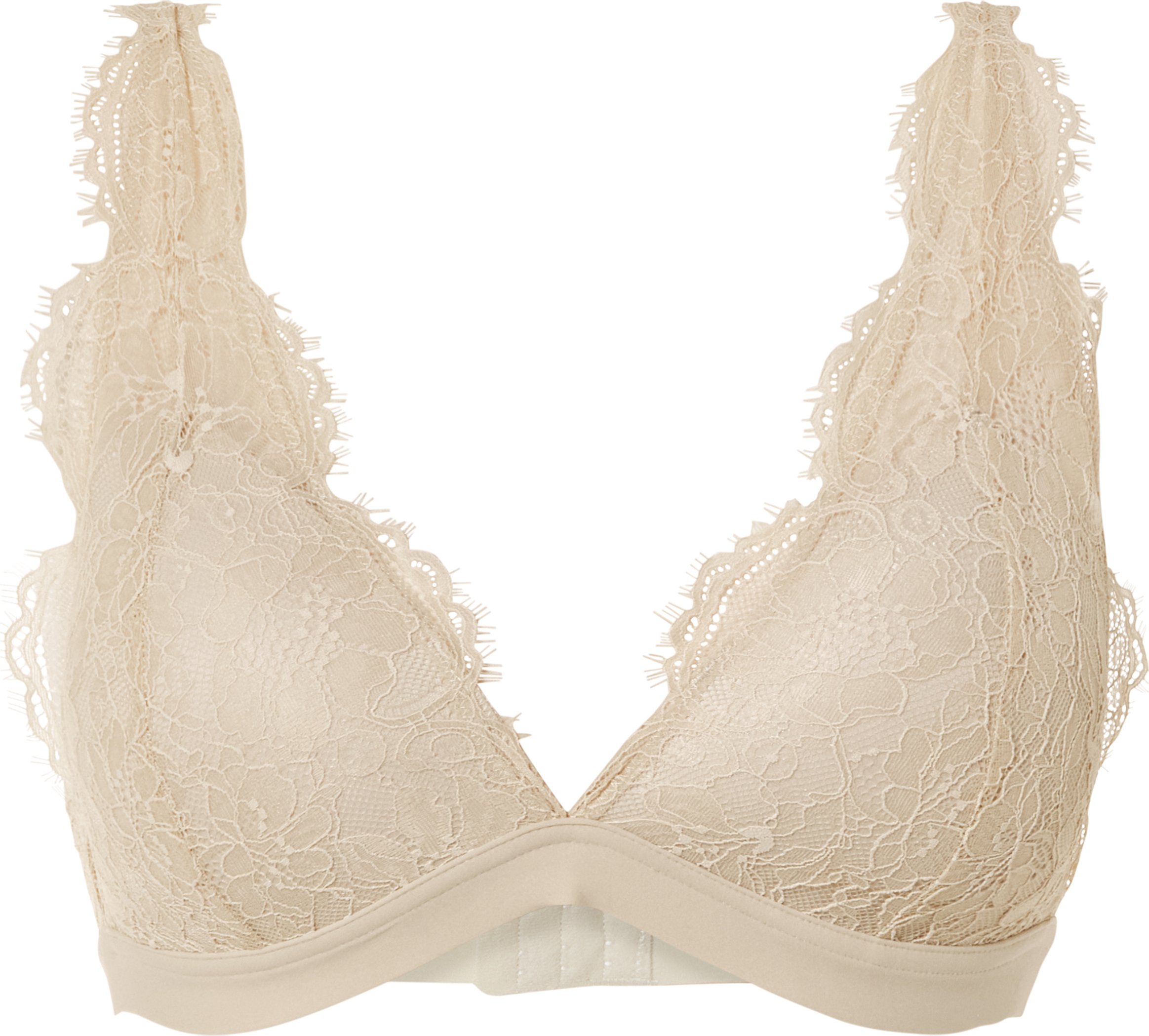 Thumbnail - esmara® Damen Soft-BH mit Spitze (Beige, M(40/42))