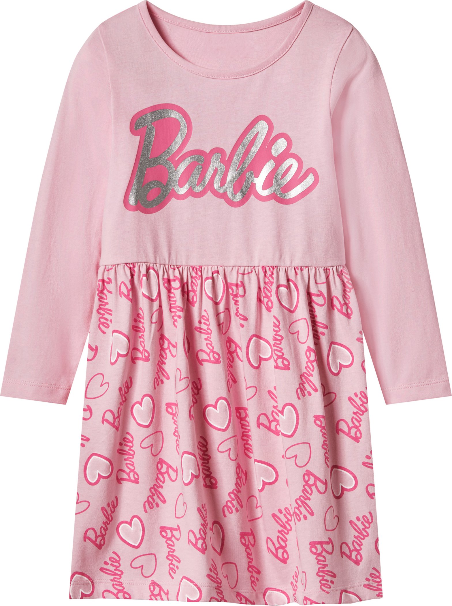 Thumbnail - Kleinkinder Mädchen Kleid (Barbie/rosa, 98/104)