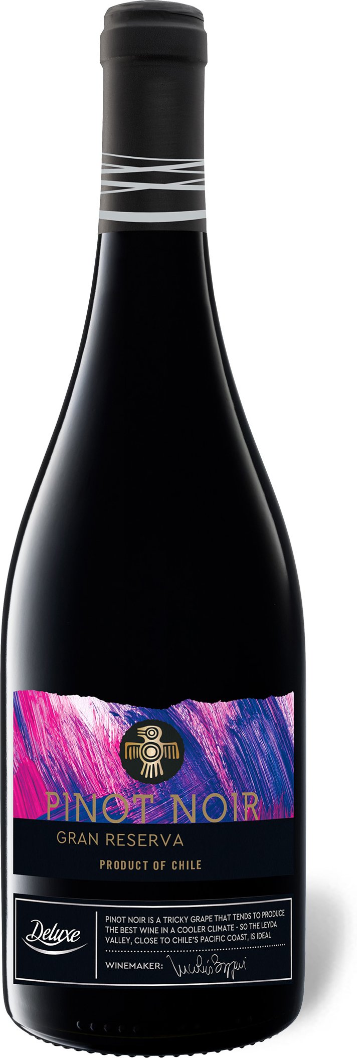 Thumbnail - DELUXE Pinot Noir Valle de Leyda Gran Reserva trocken vegan, Rotwein 2022