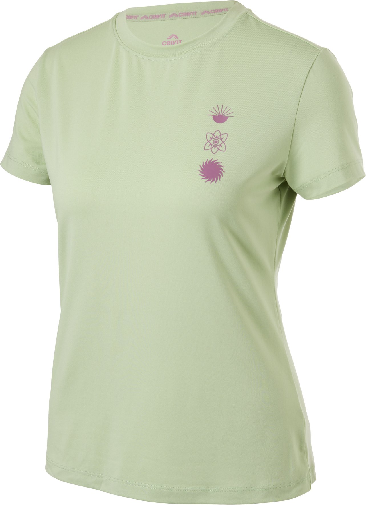 CRIVIT Damen Funktionsshirt Hyaluron (Mint, S(36/38))