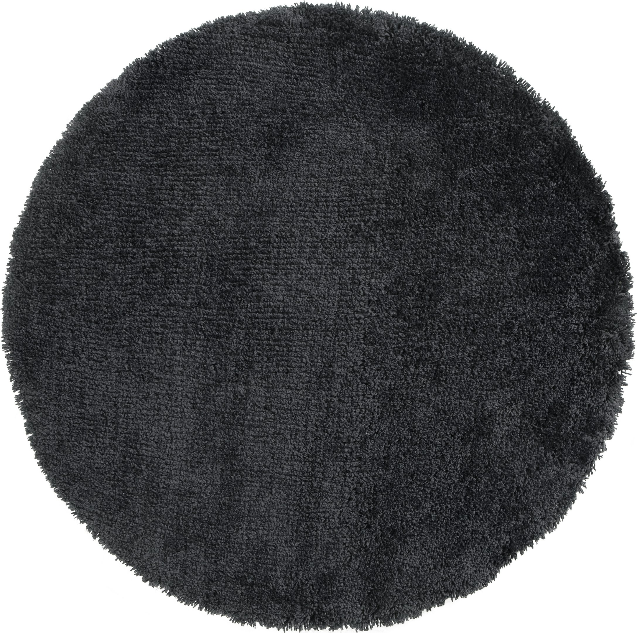 LIVARNO home Teppich Langflor 80x150cm/⌀100cm (Dunkelgrau)