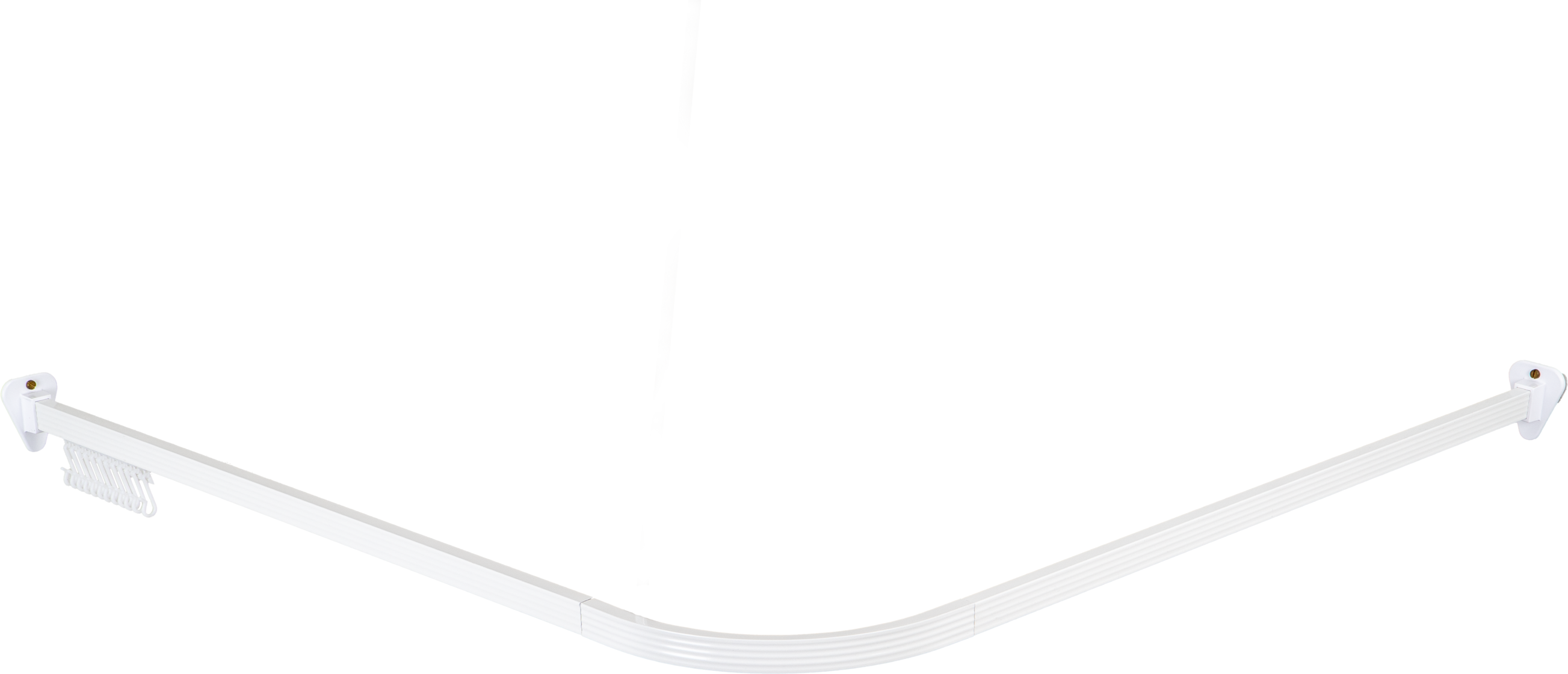 Ridder Universal Vorhangschiene »Bruck«, Aluminium (Weiß)""