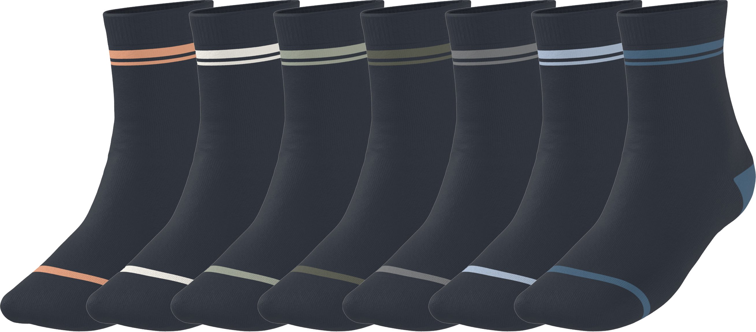 lupilu® 7 Paar Kleinkinder Mädchen Jungen Socken (Navy, 27-30)