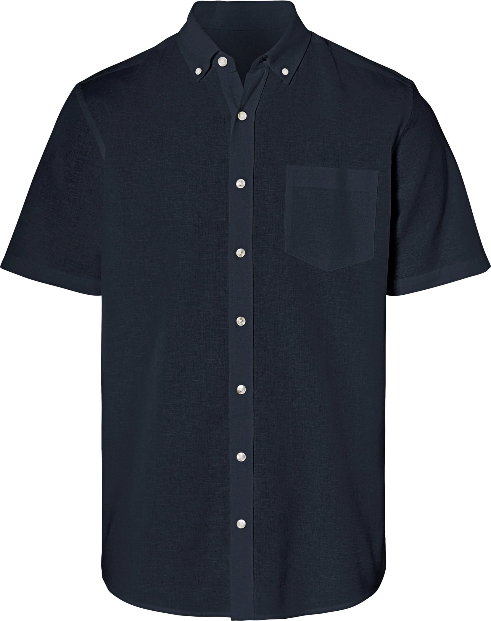 LIVERGY® Herren Freizeithemd (navy, L (41/42))