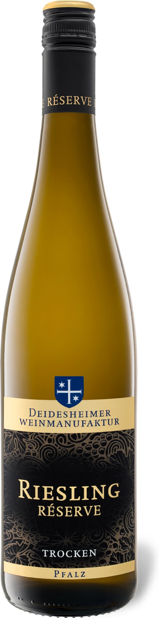Deidesheimer Weinmanufaktur Riesling Réserve Pfalz QbA trocken, Weißwein 2024
