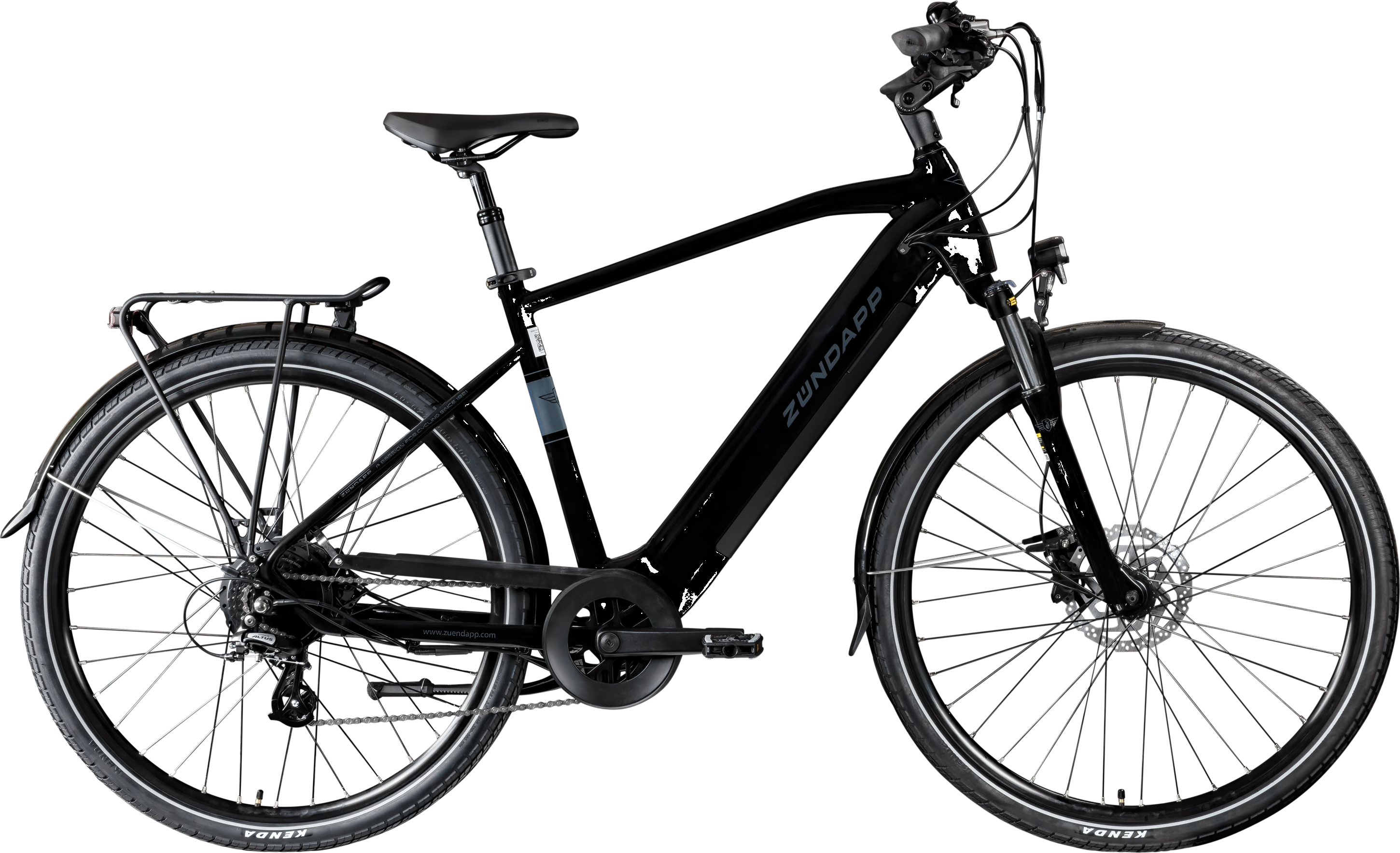 Zündapp Z810 E-Trekkingbi, schwarz/grau, Herren (Herren, Schwarz/Grau)