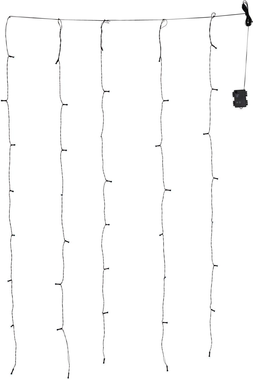 LIVARNO home Lichtervorhang Kugel (Kaltweiß)