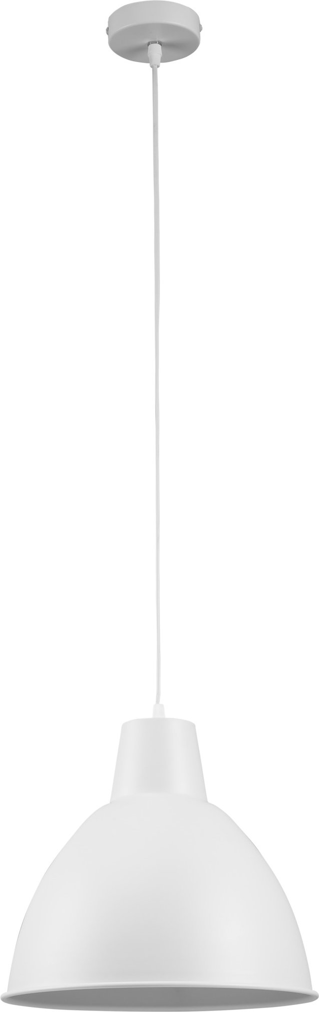 LIVARNO home Hängeleuchte 1flammig 31,5cm TEIWAZ (Weiß)