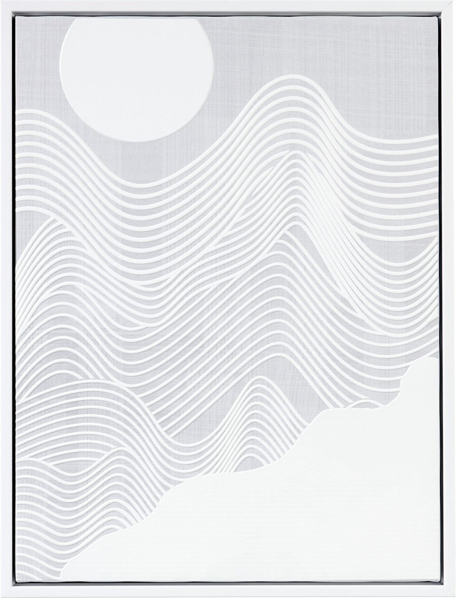 LIVARNO home Dekorative Leinwand mit 3D (Papiertextur)