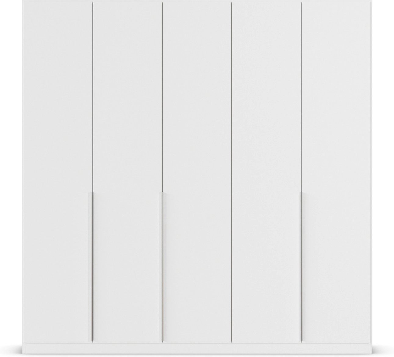 rauch ORANGE Drehtürenschrank Alabama (Classic-Zubehör, Weiß, Griffe Alufarben, 226 x 229 cm)