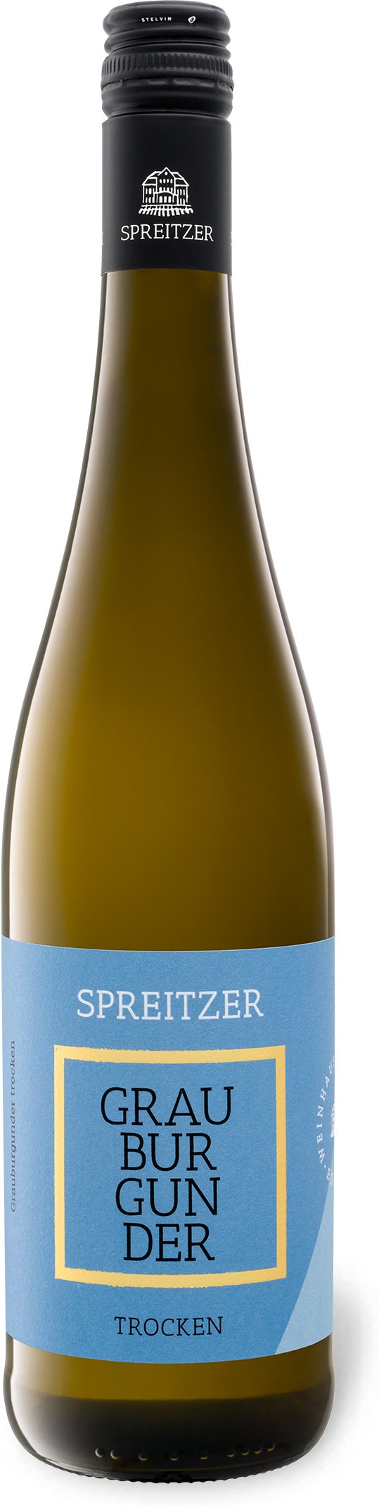 Spreitzer Grauburgunder QbA trocken, Weißwein 2022
