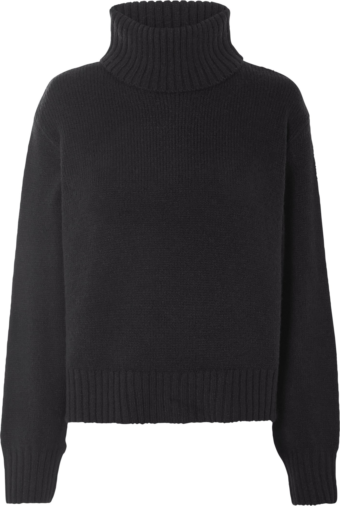 esmara® Damen Pullover Grobstrick (Schwarz, M(40/42))