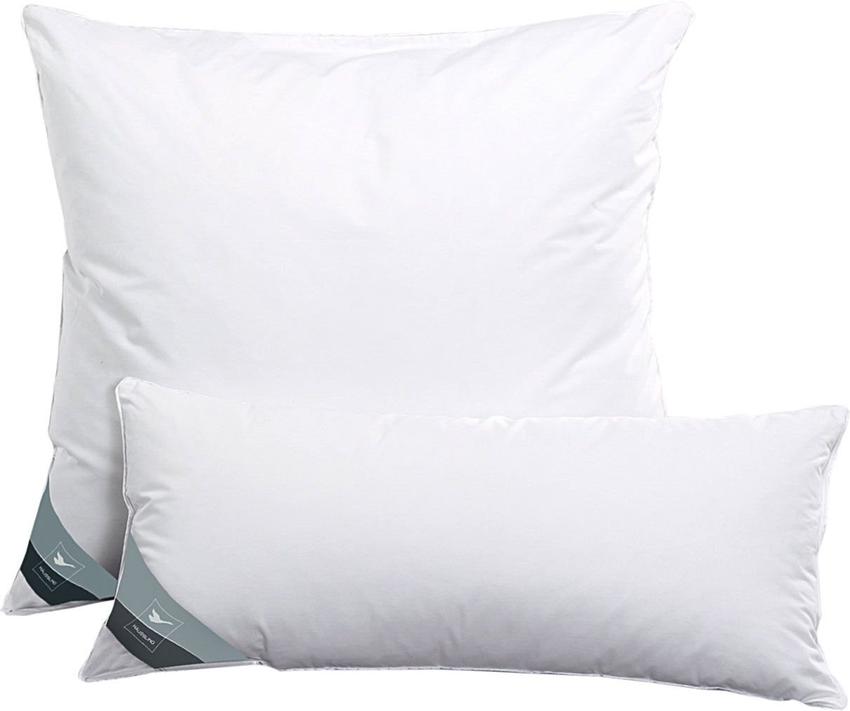 HÄUSSLING Premium Kopfkissen mit Federn und Daunen (40 x 80 cm)