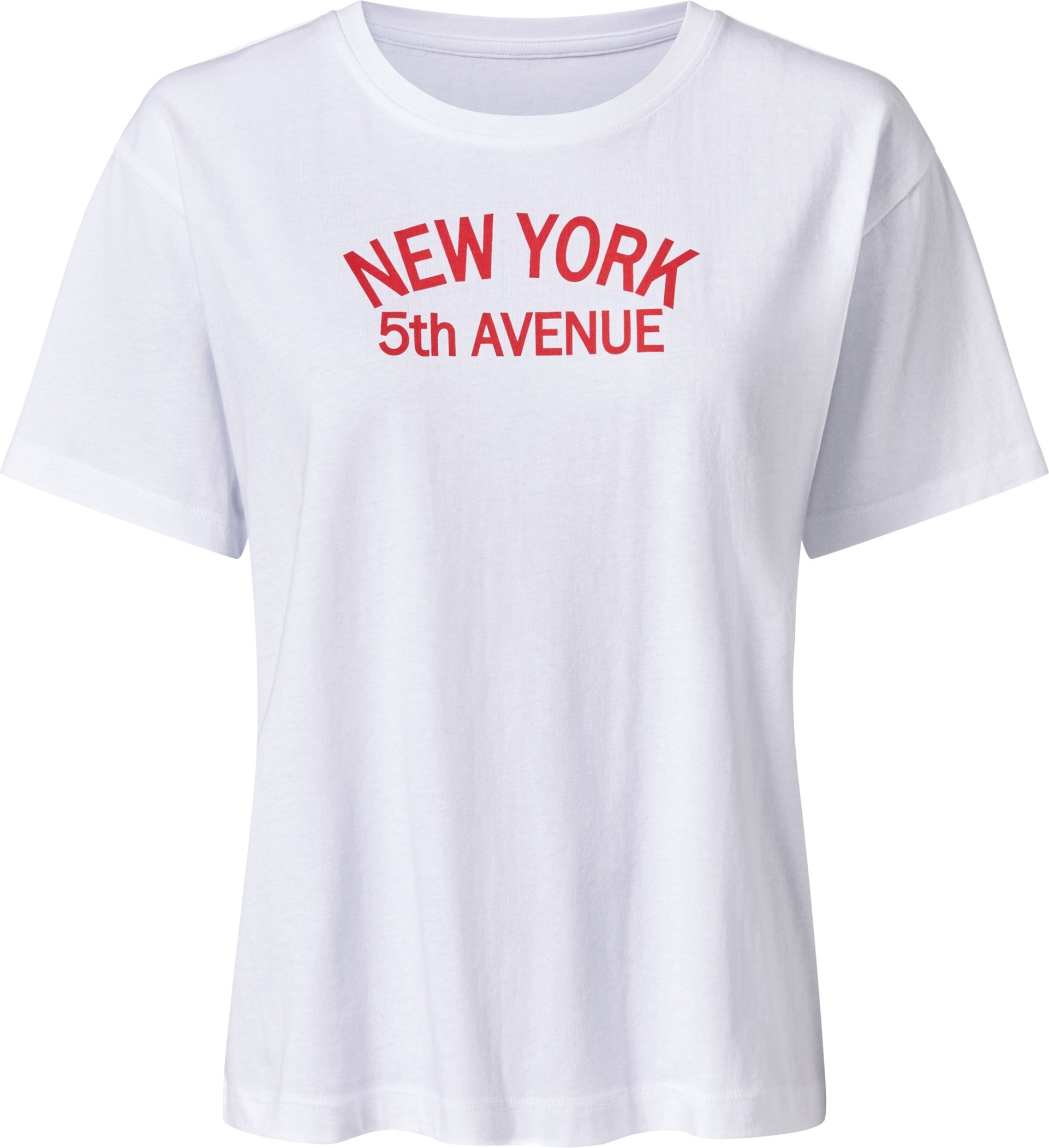 esmara® Damen T-Shirt (Weiß, L(44/46))