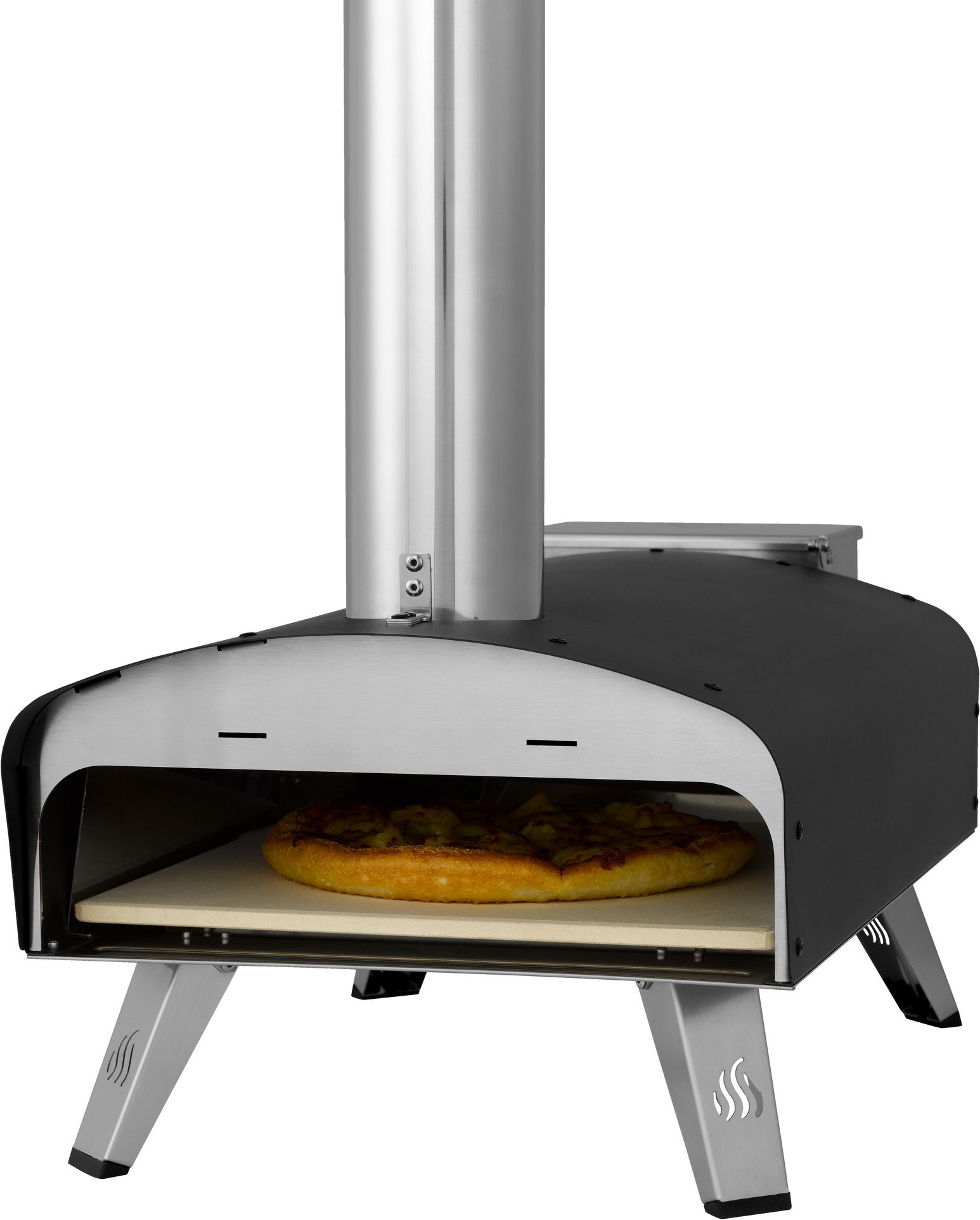 tepro Pellet Pizzaofen »Dabury«, mit klappbaren Edelstahlbeinen