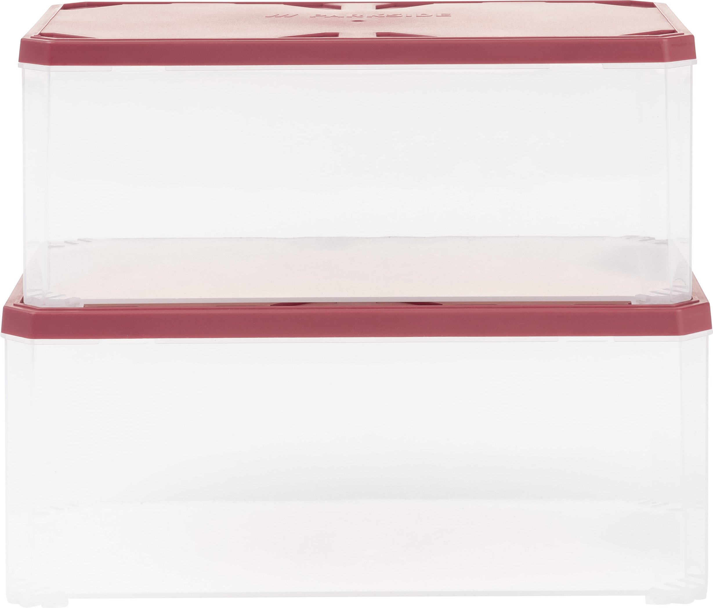 PARKSIDE® Kleinteilebox L, 2er-Set, mit separatem Deckel