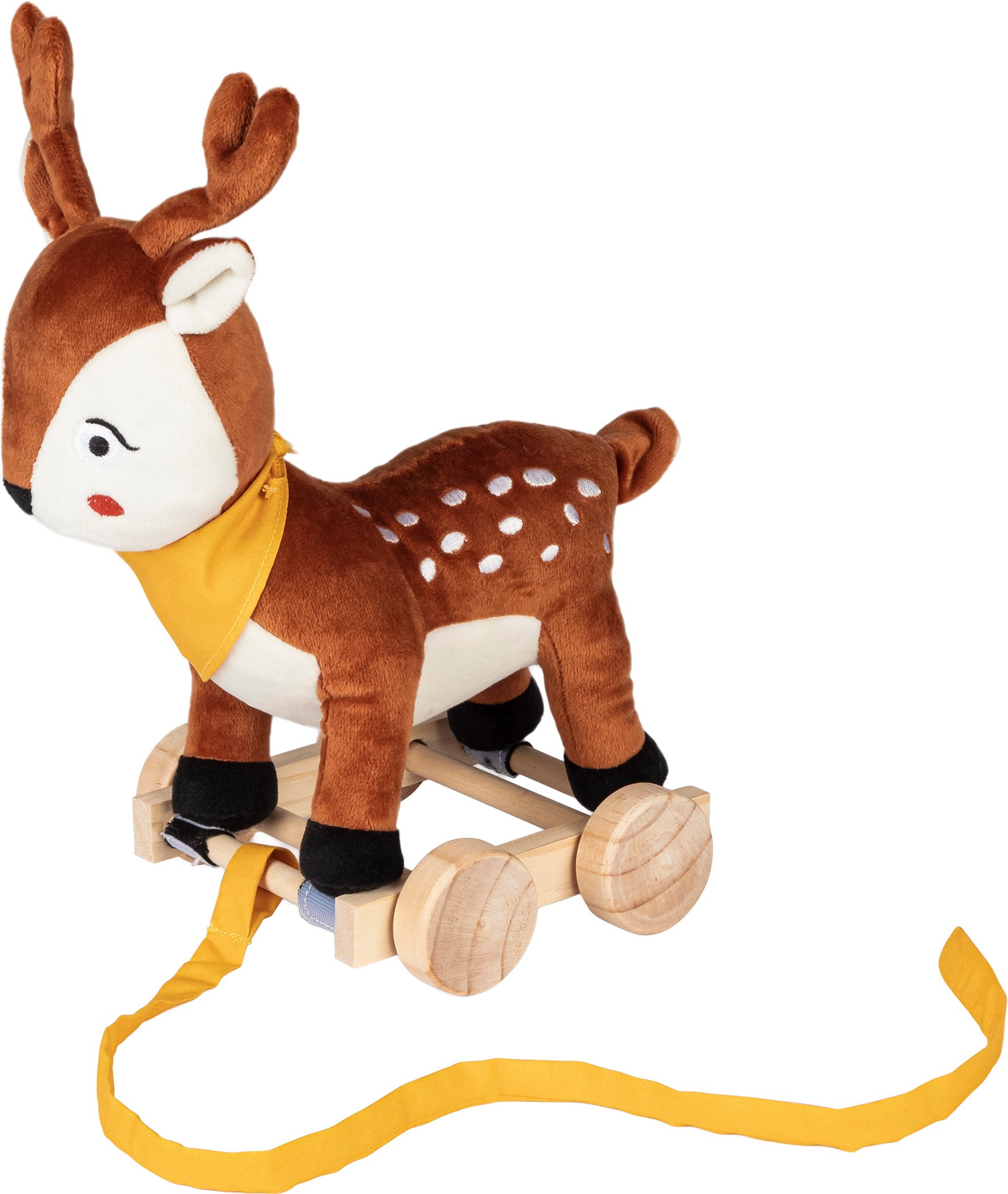 lupilu® Nachziehplüsch und Spieluhr Team Lupilu (Nachziehtier Reh)