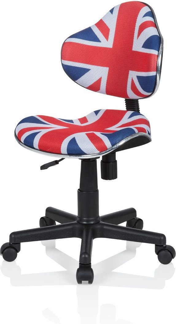 hjh OFFICE Kinderschreibtischstuhl / Kinderstuhl KIDDY GTI-2 (blau / rot / weiß)