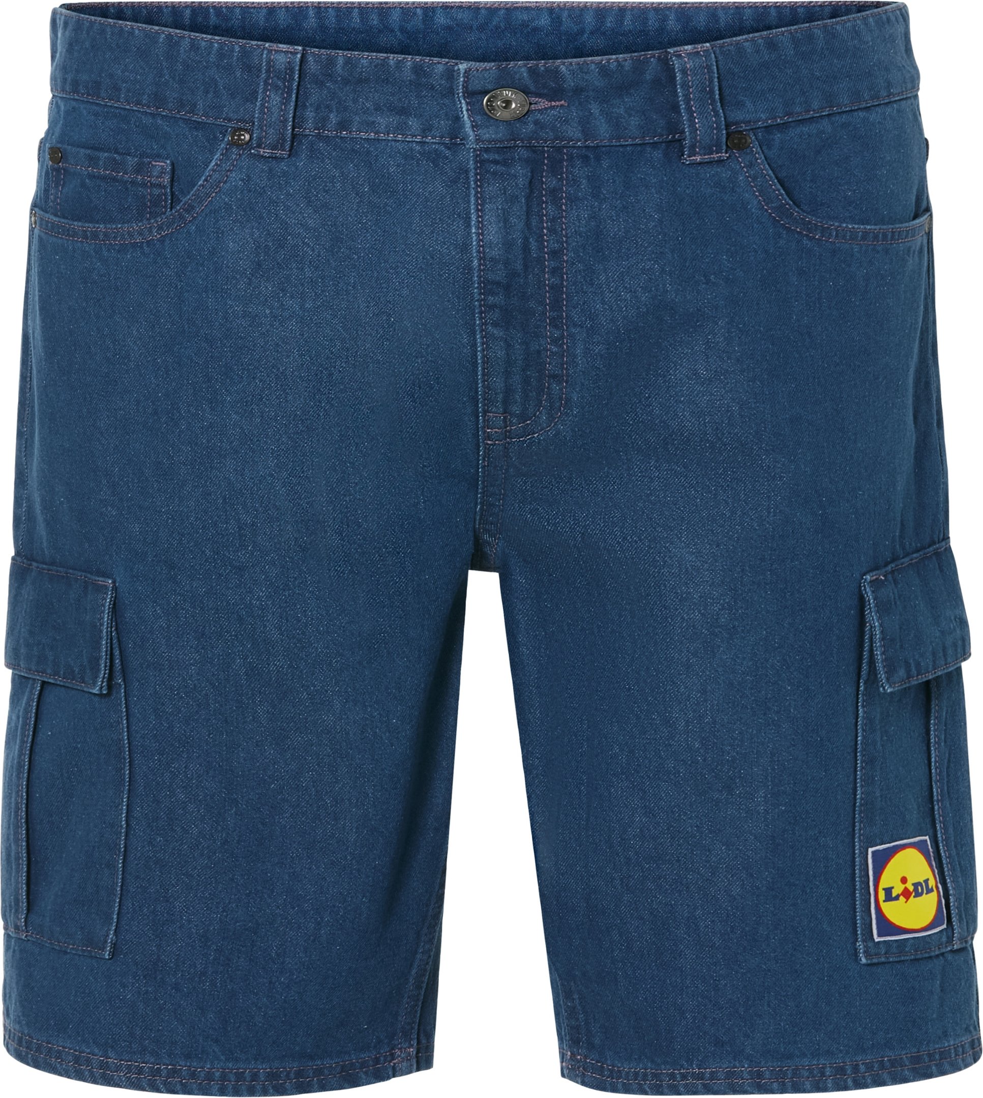 LIVERGY® Herren Jeansshorts Cargo (Blau, 32)""