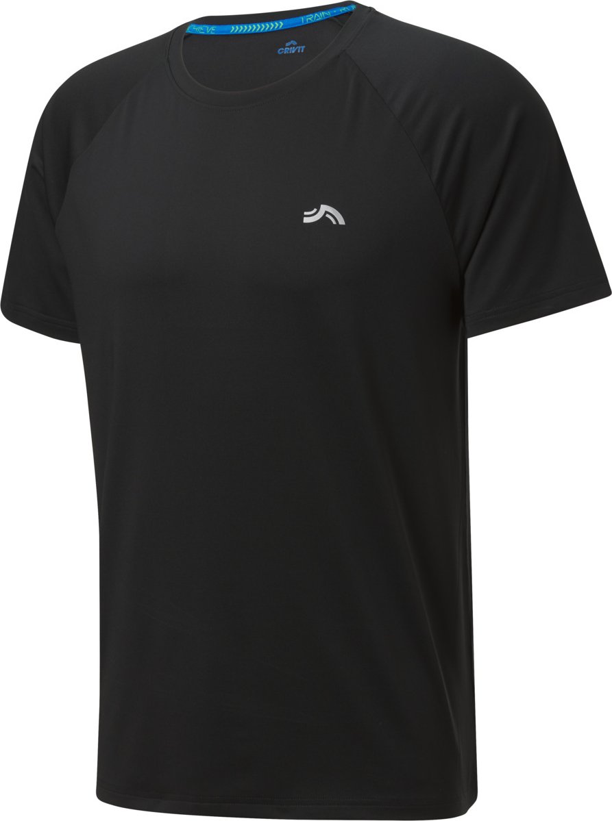 CRIVIT Herren Funktionsshirt (Schwarz, S (44/46))