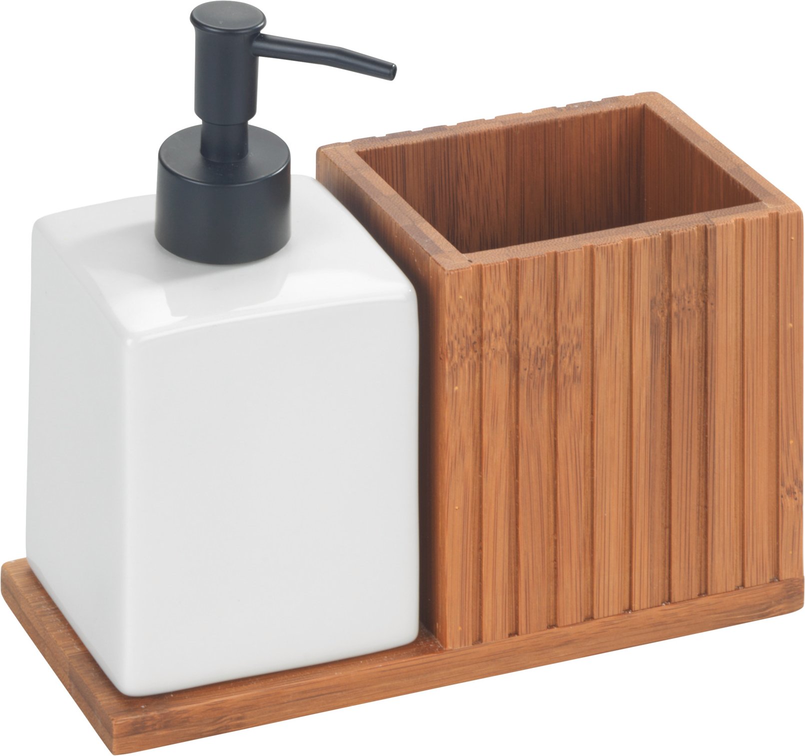 Wenko Spülmittelspender mit Utensilienhalter »Mera«