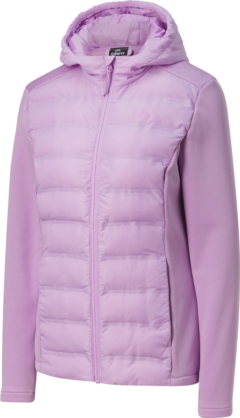 CRIVIT Damen Hybridjacke Outdoor (Lila, S(36/38))