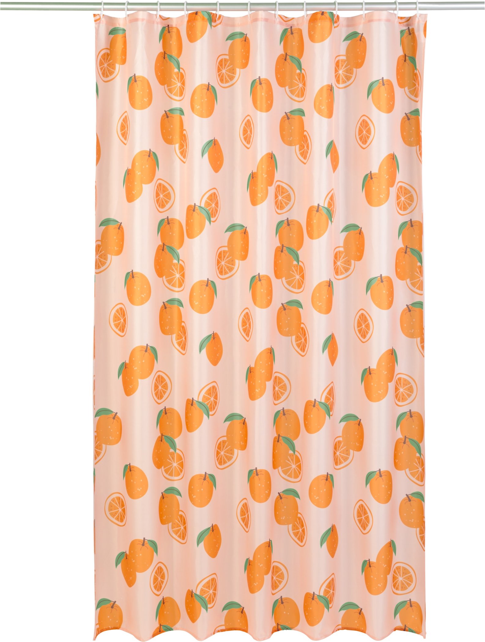 LIVARNO home Duschvorhang 180x200cm (Orange)