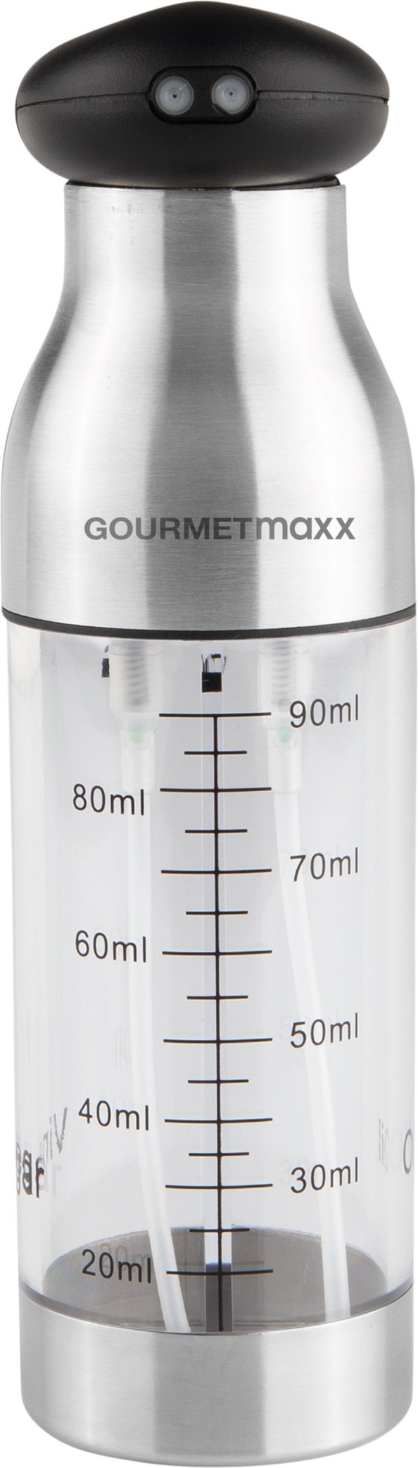 GOURMETmaxx 2-in 1-Sprühflasche für Essig, Öl oder Zitronensaft