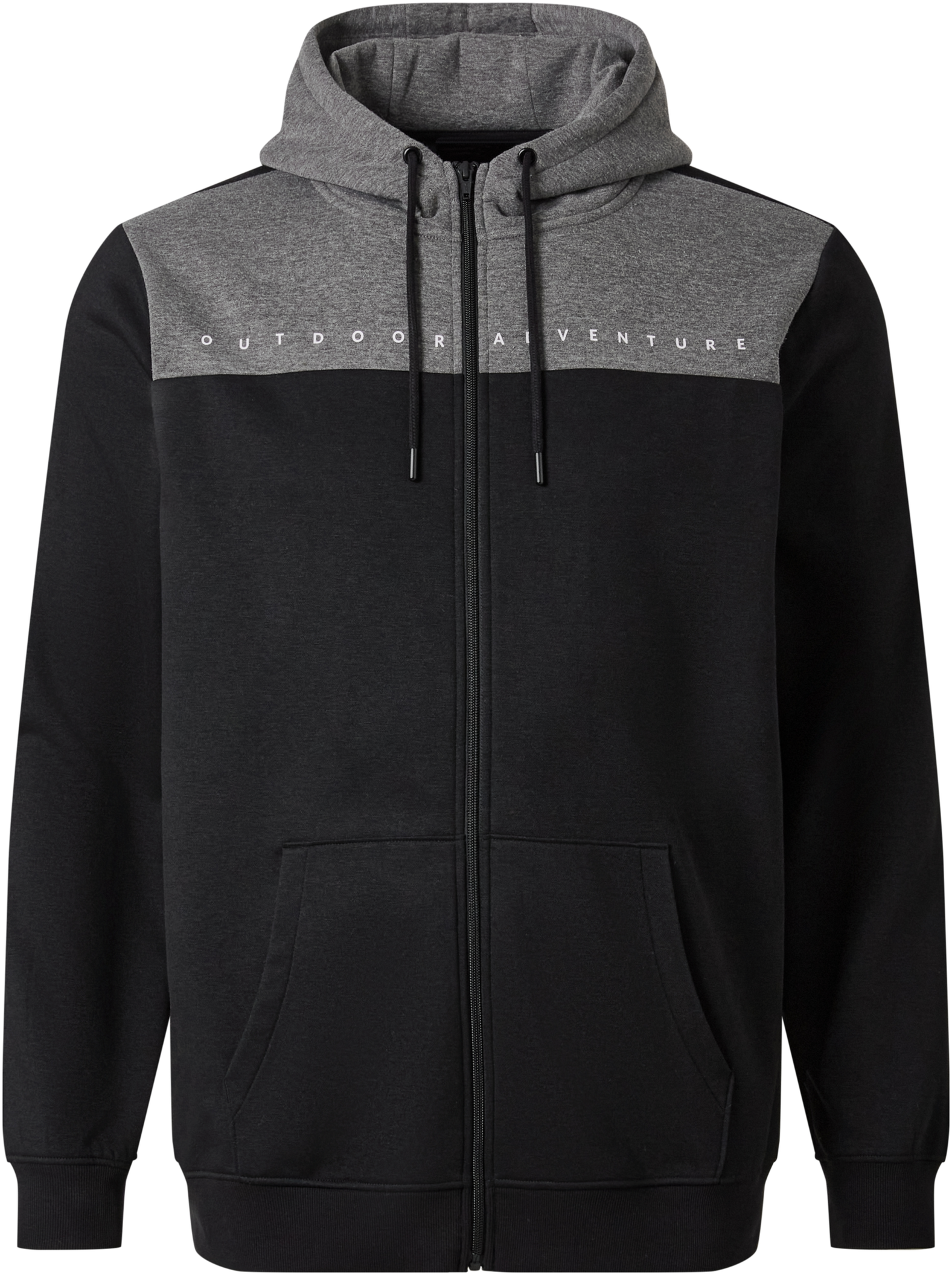Thumbnail - esmara Men Herren Sweatjacke, mit Kängurutaschen (Schwarz, XXL (60/62))