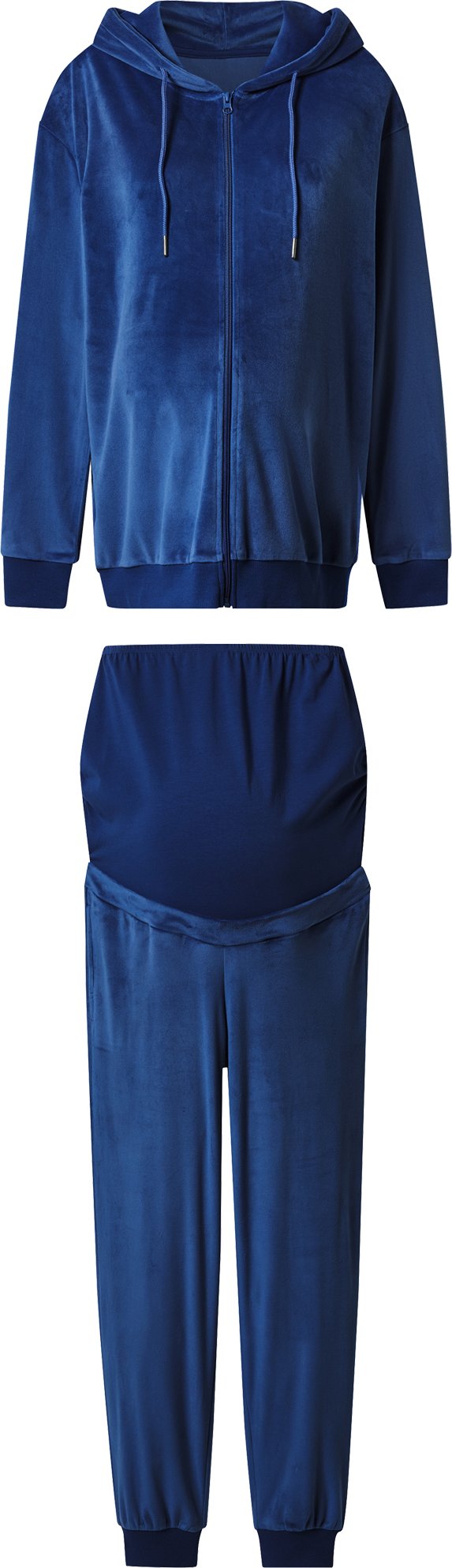 esmara® Damen Nickianzug Umstandsmode (Blau, S(36/38))